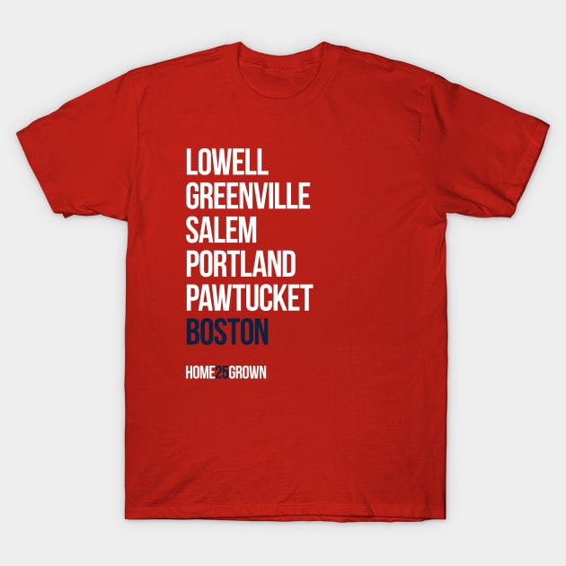 "Homegrown Series" Boston: JBJ T-Shirt by alanduda